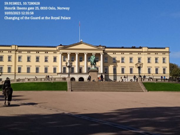 Changing of the Guard at the Royal Palace